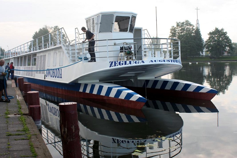 Żegluga Augustowska wzbogaci się o nowy statek, który pomieści 250 pasażerów