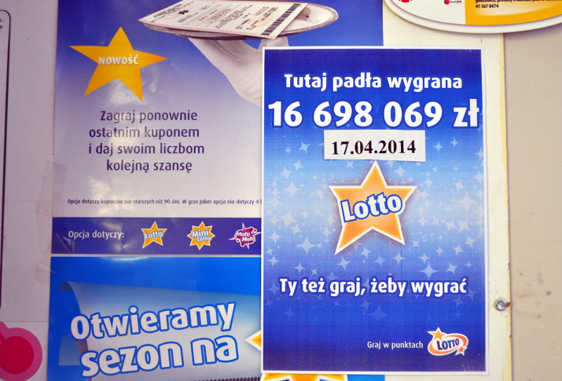 Białystok:  Prawie 17 milionów złotych za "szóstkę" w Lotto