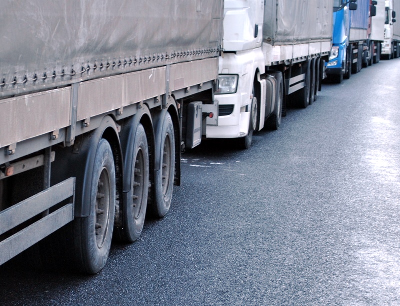 Pijany Łotysz za kierownicą ciężarówki - miał 2,5 promila alkoholu w organizmie