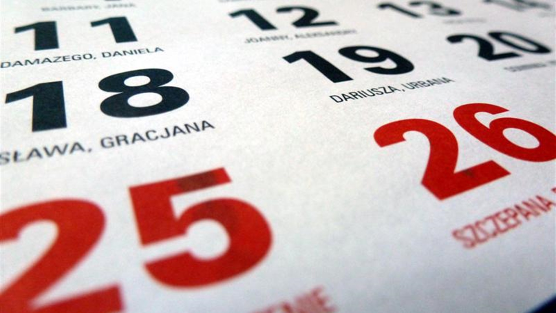 Różne kalendarze w życiu religijnym mieszkańców województwa podlaskiego