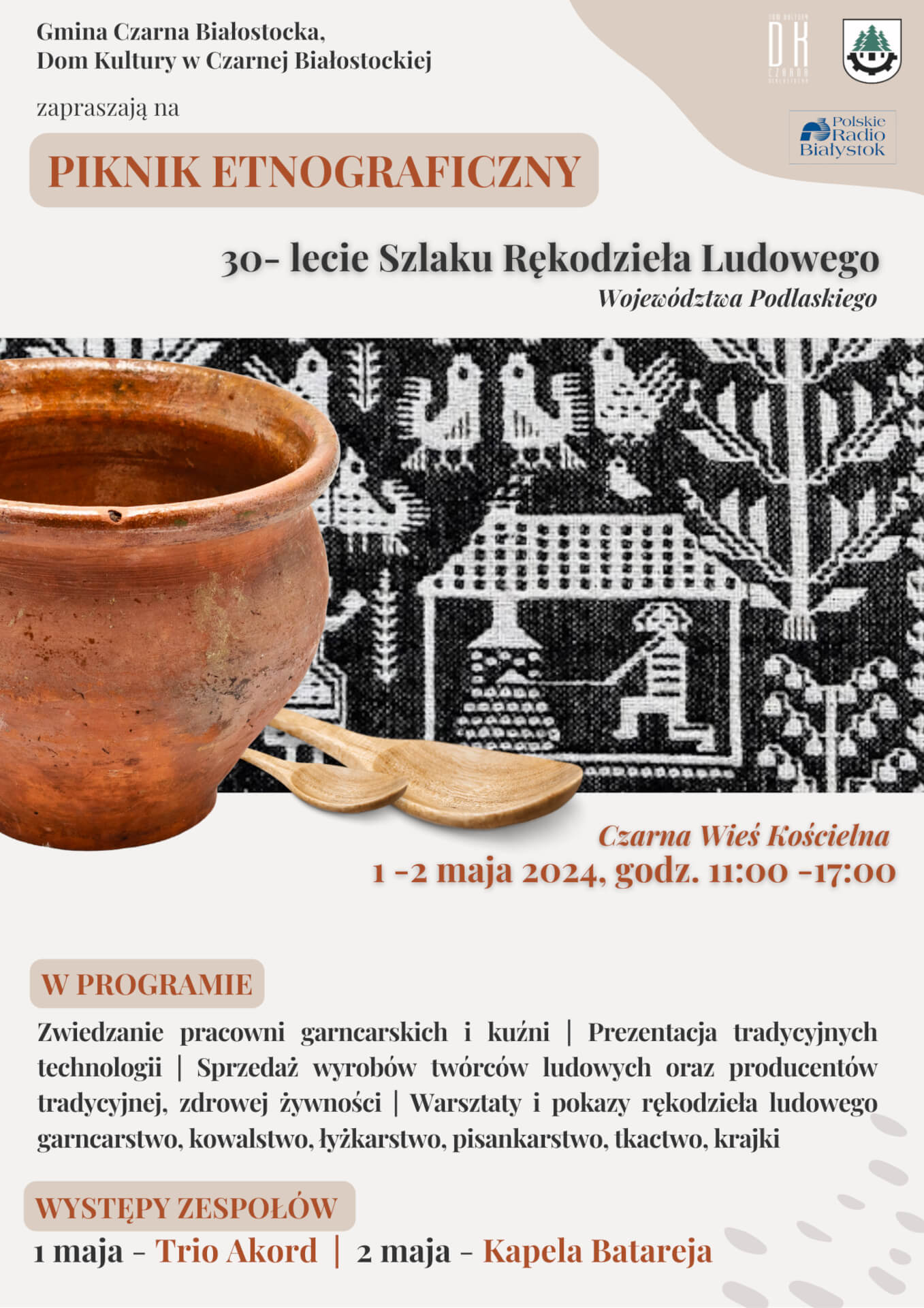 Piknik etnograficzny na Szlaku Rękodzieła Ludowego Województwa Podlaskiego