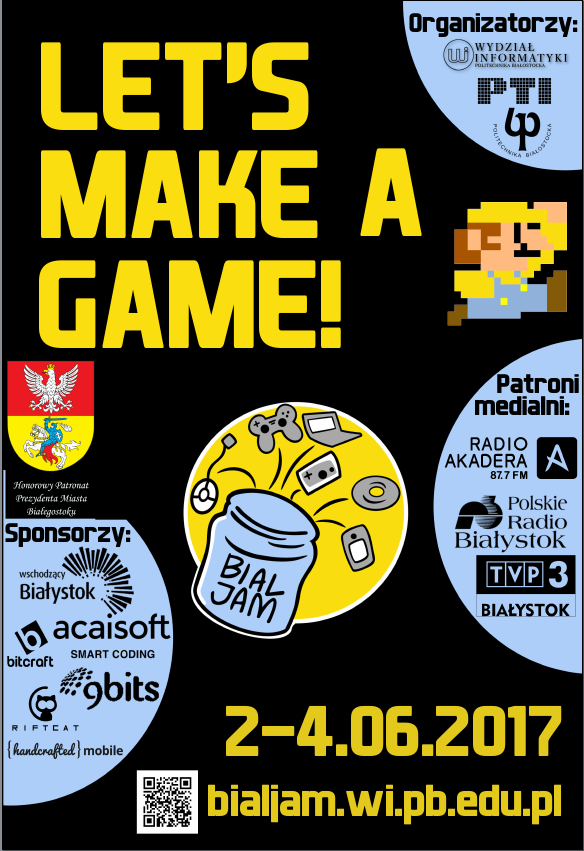 Białostocki Konkurs Tworzenia Gier Komputerowych BialJam 2017