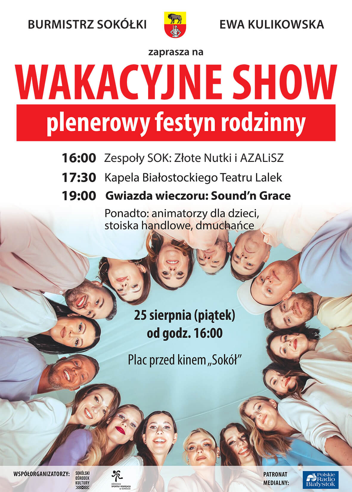 Wakacyjne Show - czyli plenerowy festyn rodzinny w Sokółce