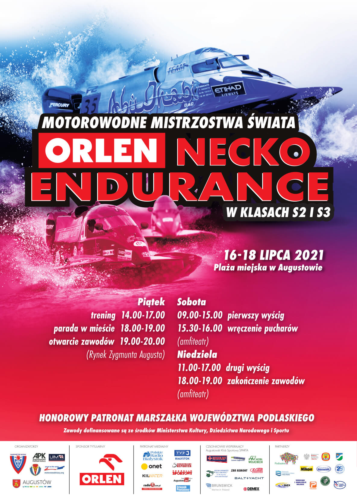 Motorowodne Mistrzostwa Świata ORLEN Necko Endurance