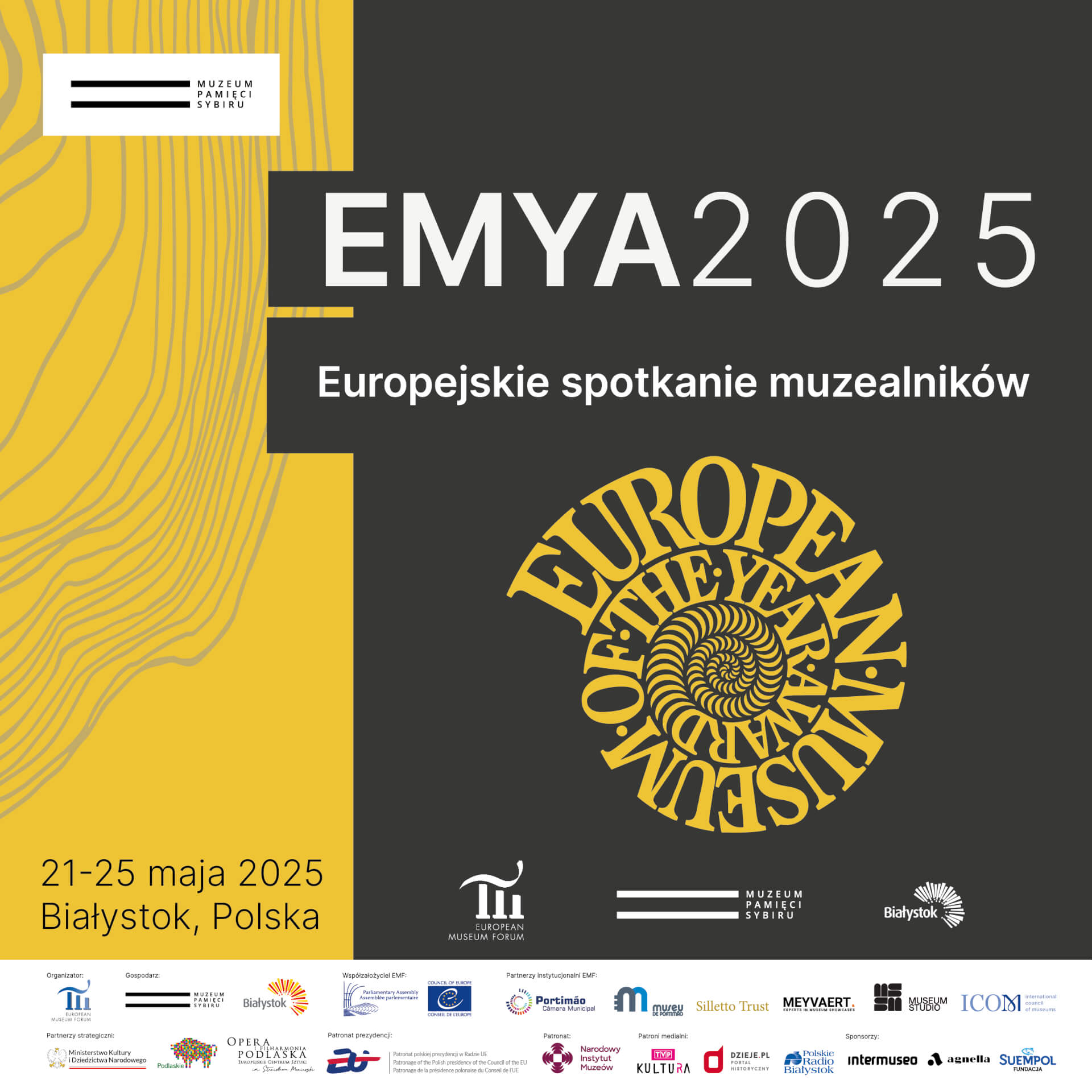 EMYA2025 - Białystok europejską stolicą muzealnictwa
