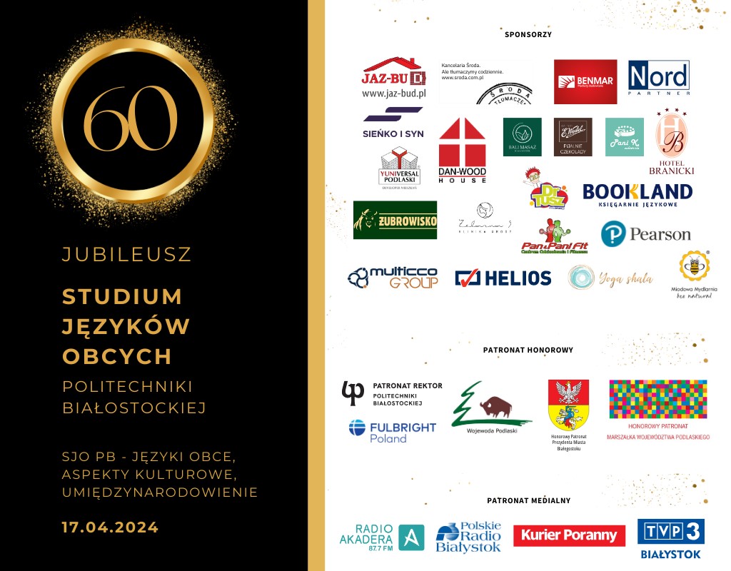 60-lecie Studium Języków Obcych Politechniki Białostockiej