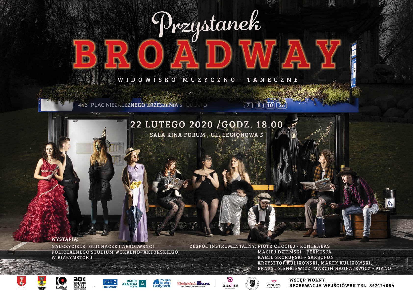 Widowisko "Przystanek Broadway" w Białymstoku