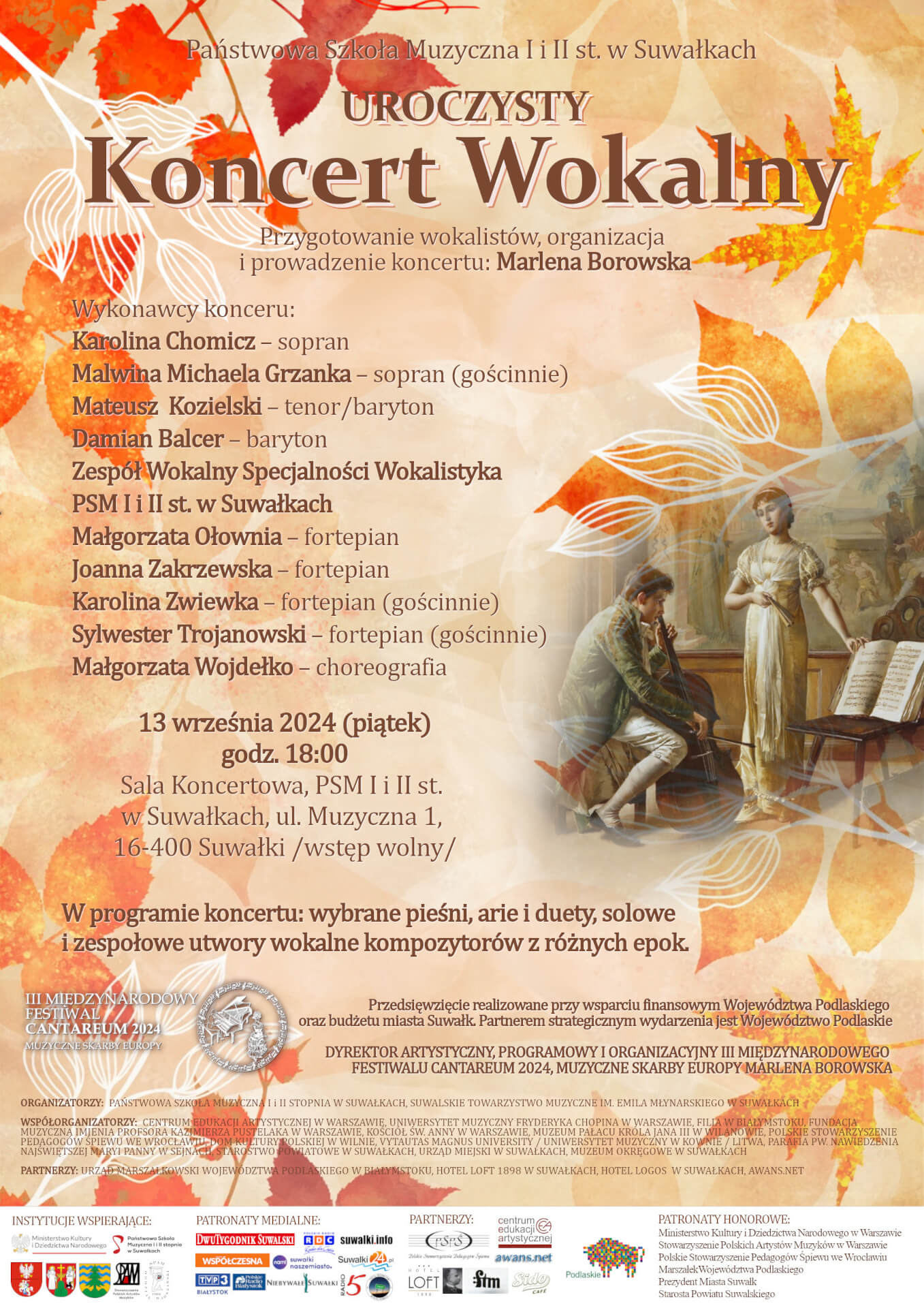 III Międzynarodowy Festiwal CANTAREUM 2024