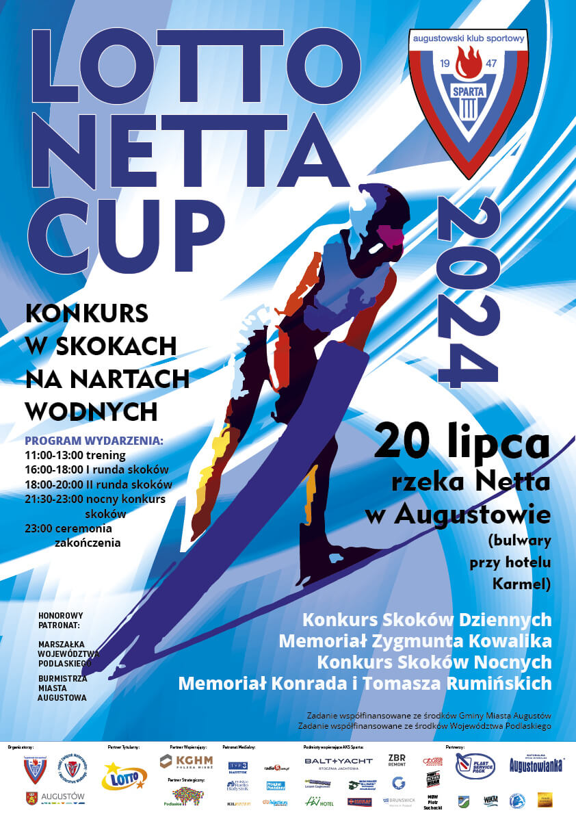 Konkurs Skoków na nartach wodnych Lotto Netta Cup 2024