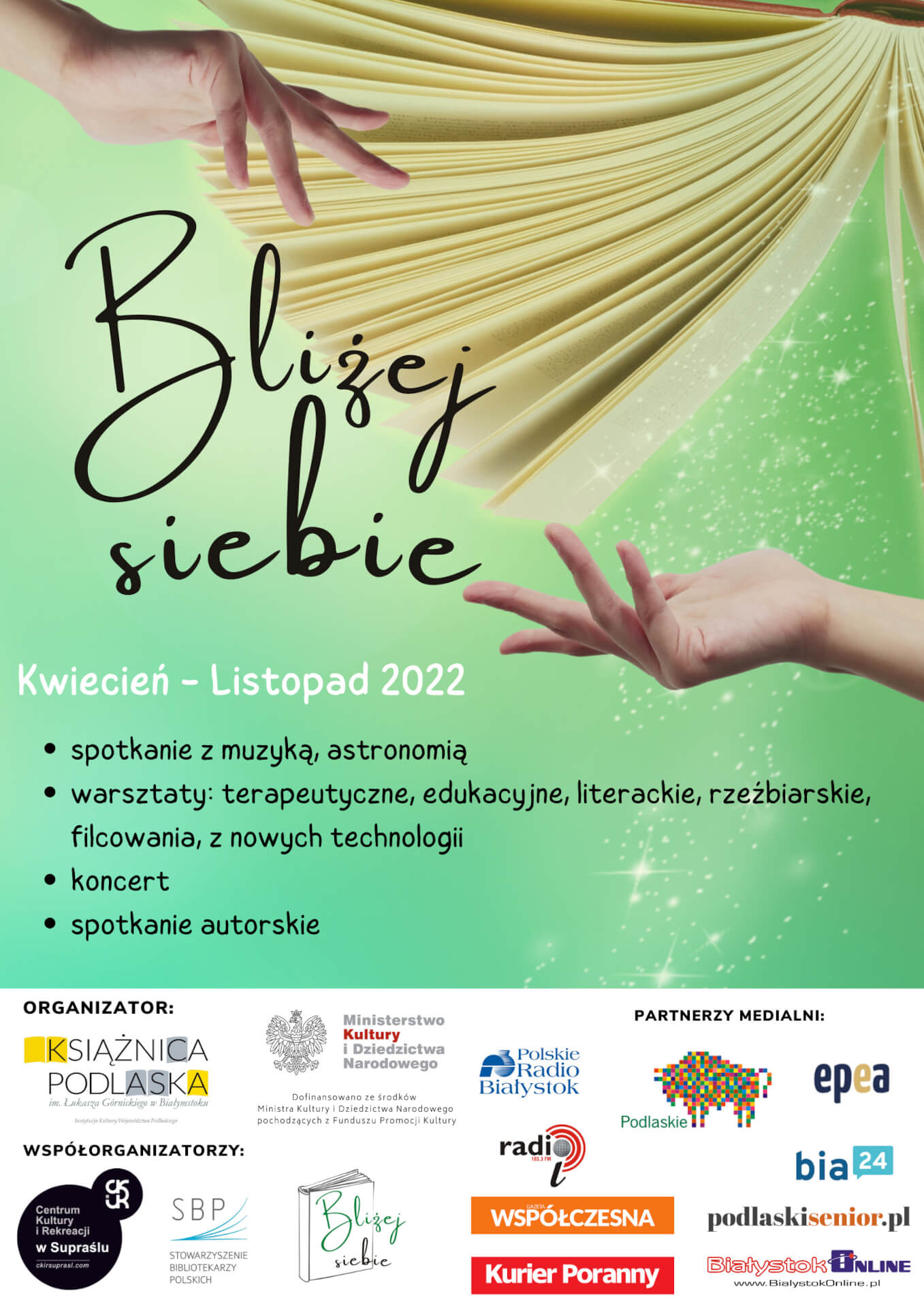 Projekt "Bliżej siebie" Książnicy Podlaskiej