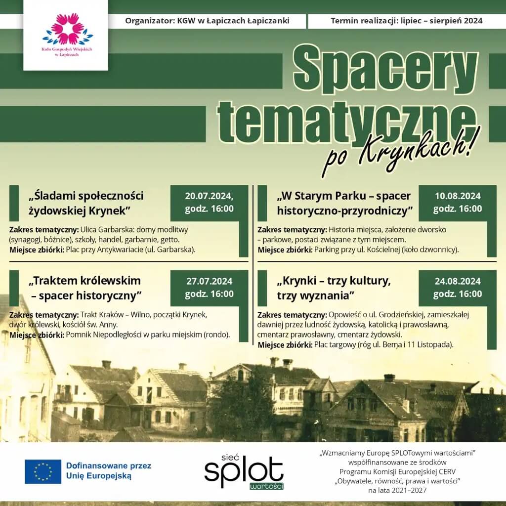 Spacery Tematyczne po Krynkach