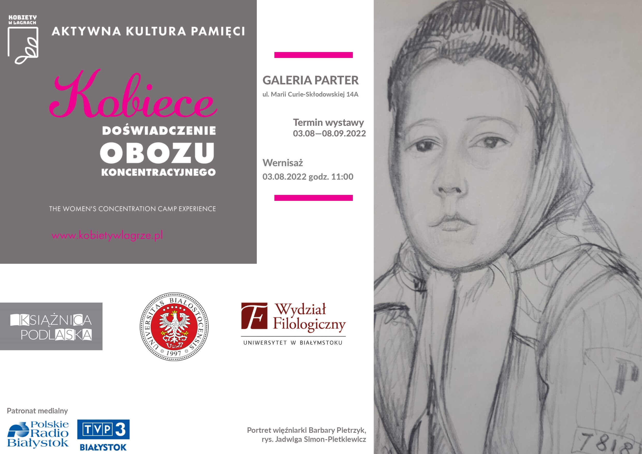 Wystawa "Aktywna kultura pamięci: kobiece doświadczenie obozu koncentracyjnego" w Książnicy Podlaskiej