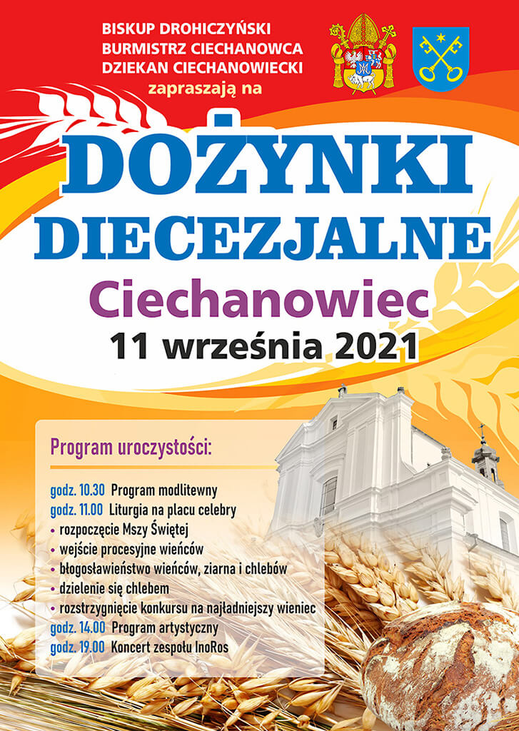 Dożynki Diecezjalne w Ciechanowcu