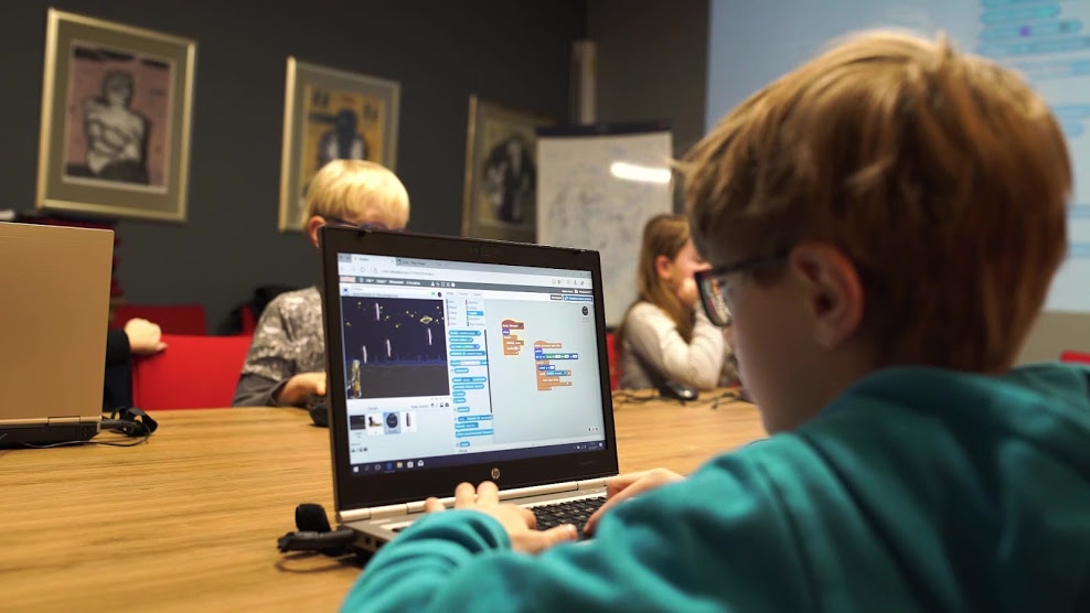 Dzieci uczyły się kodować na darmowych warsztatach w Białymstoku