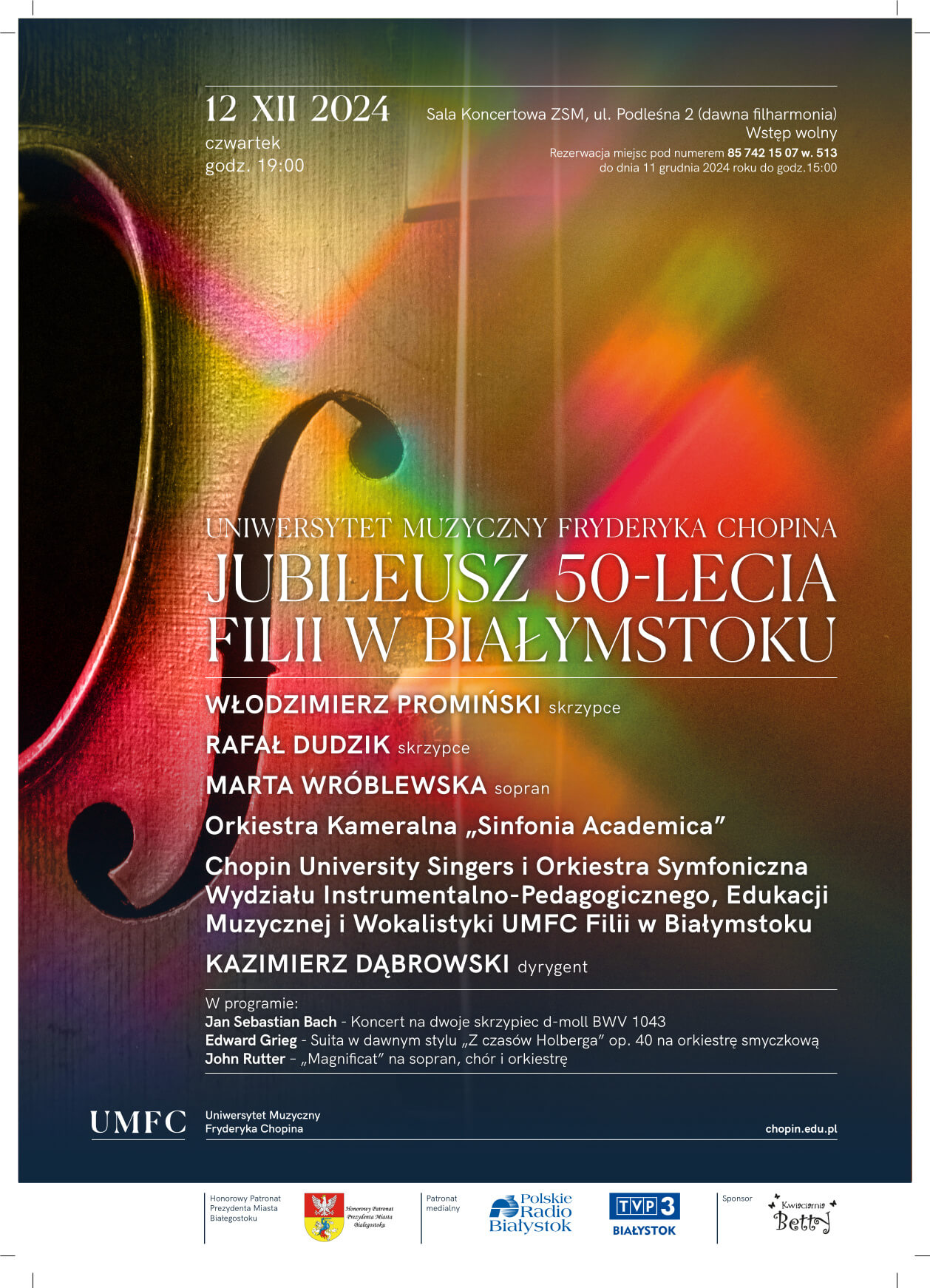 Jubileusz 50-lecia UMFC Filii w Białymstoku