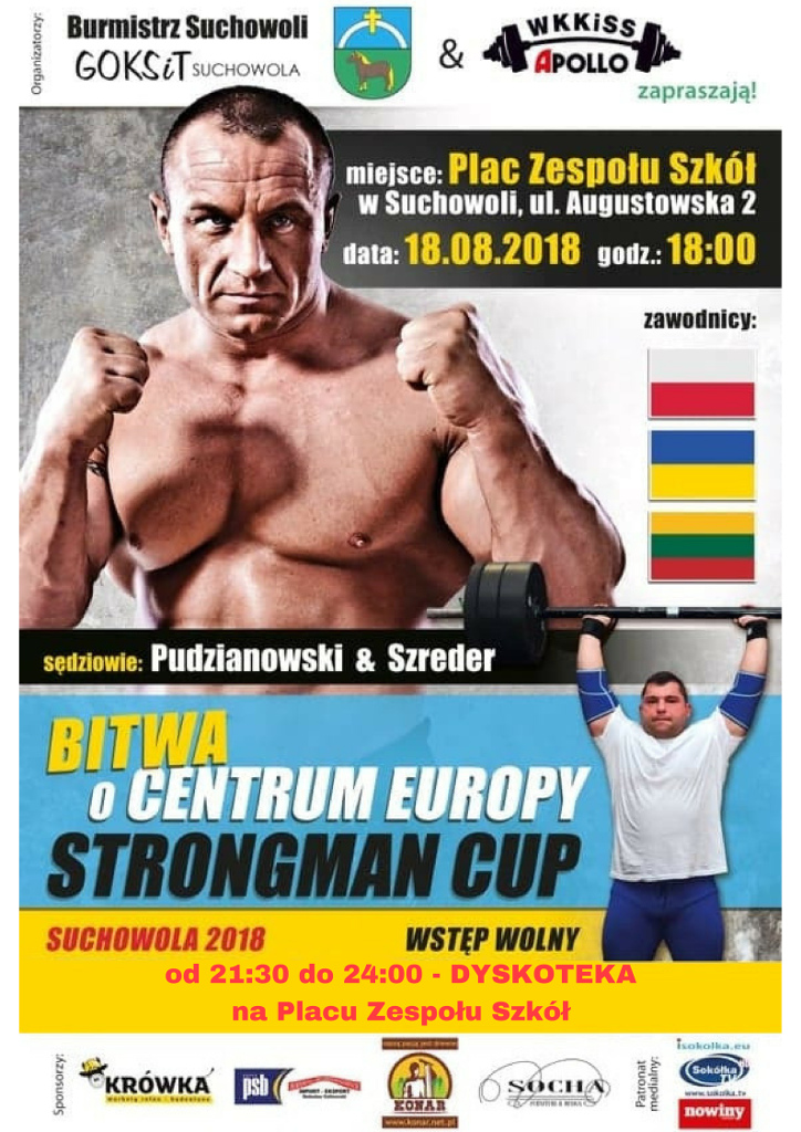 Zawody Strongman "Bitwa o Centrum Europy"