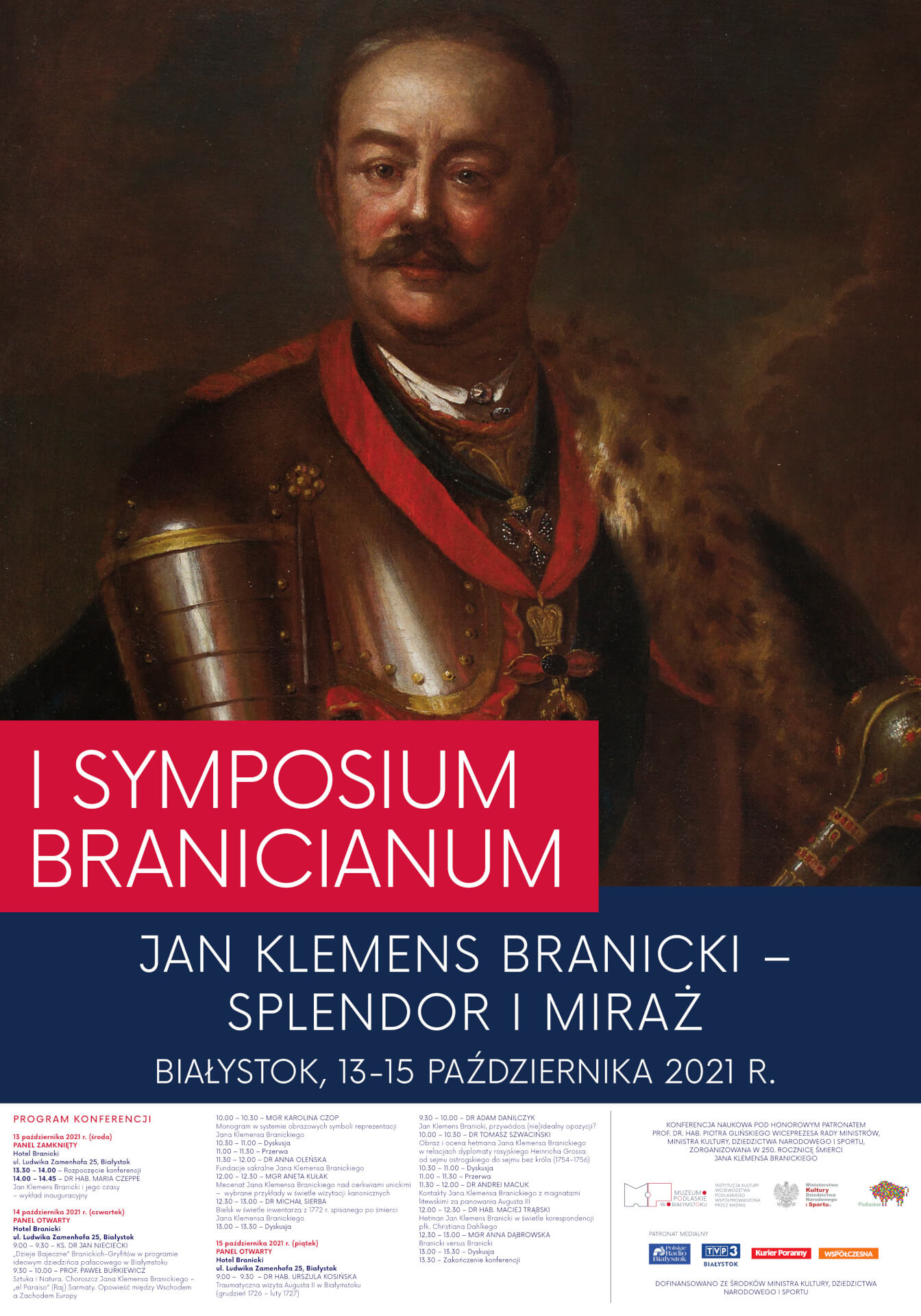 I Symposium Branicianum "Jan Klemens Branicki - splendor i miraż"