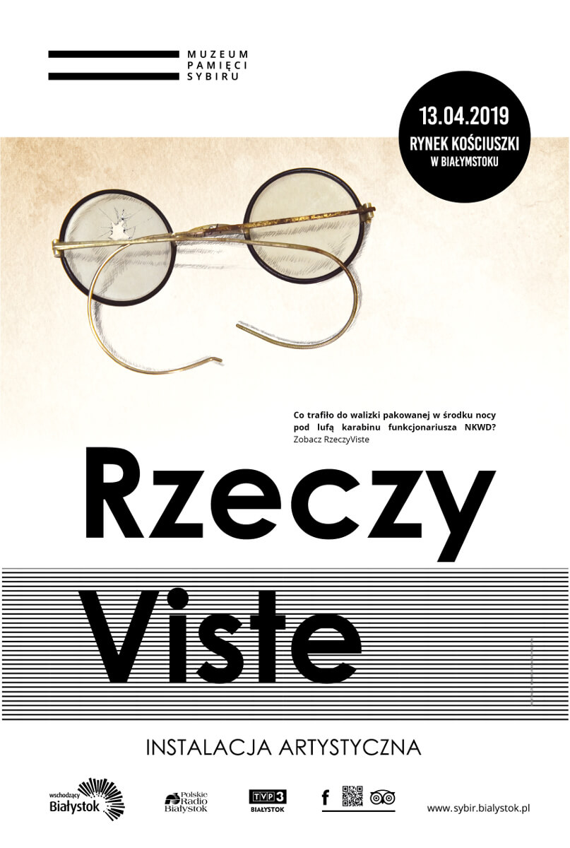 "RzeczyViste" - nowa instalacja Muzeum Pamięci Sybiru