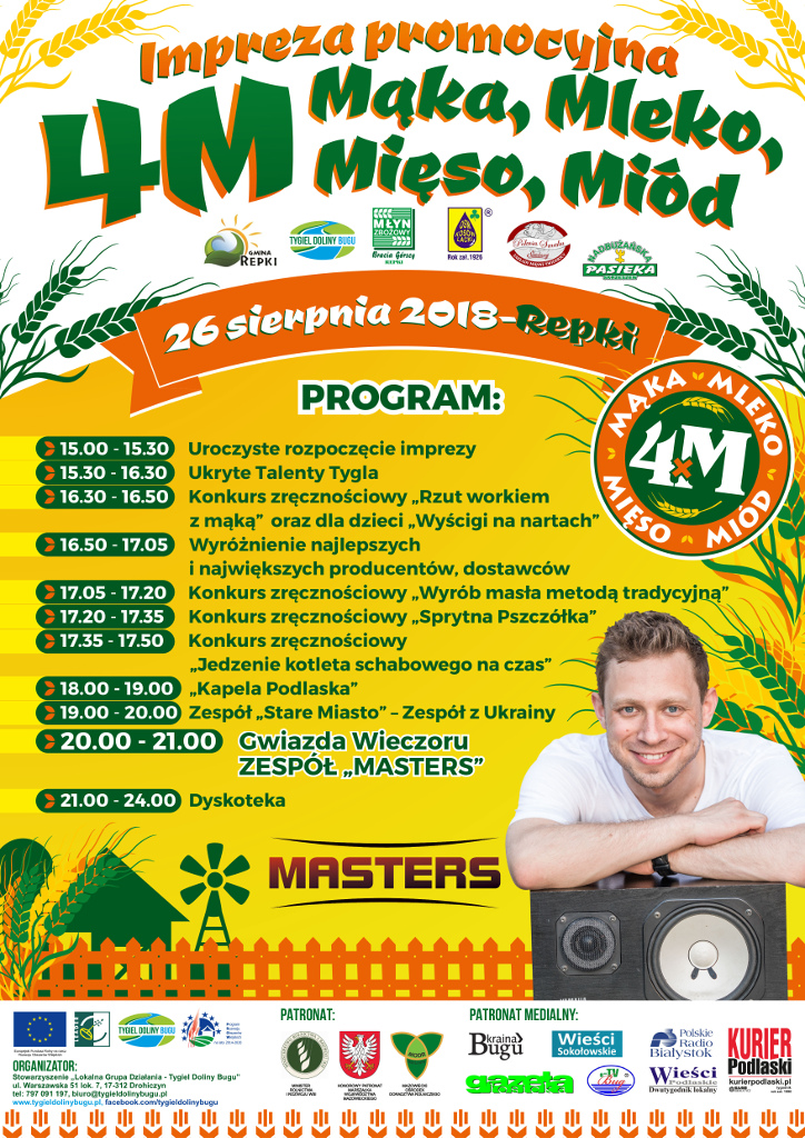 "4M" - czyli mąka, mięso, miód i mleko w Repkach