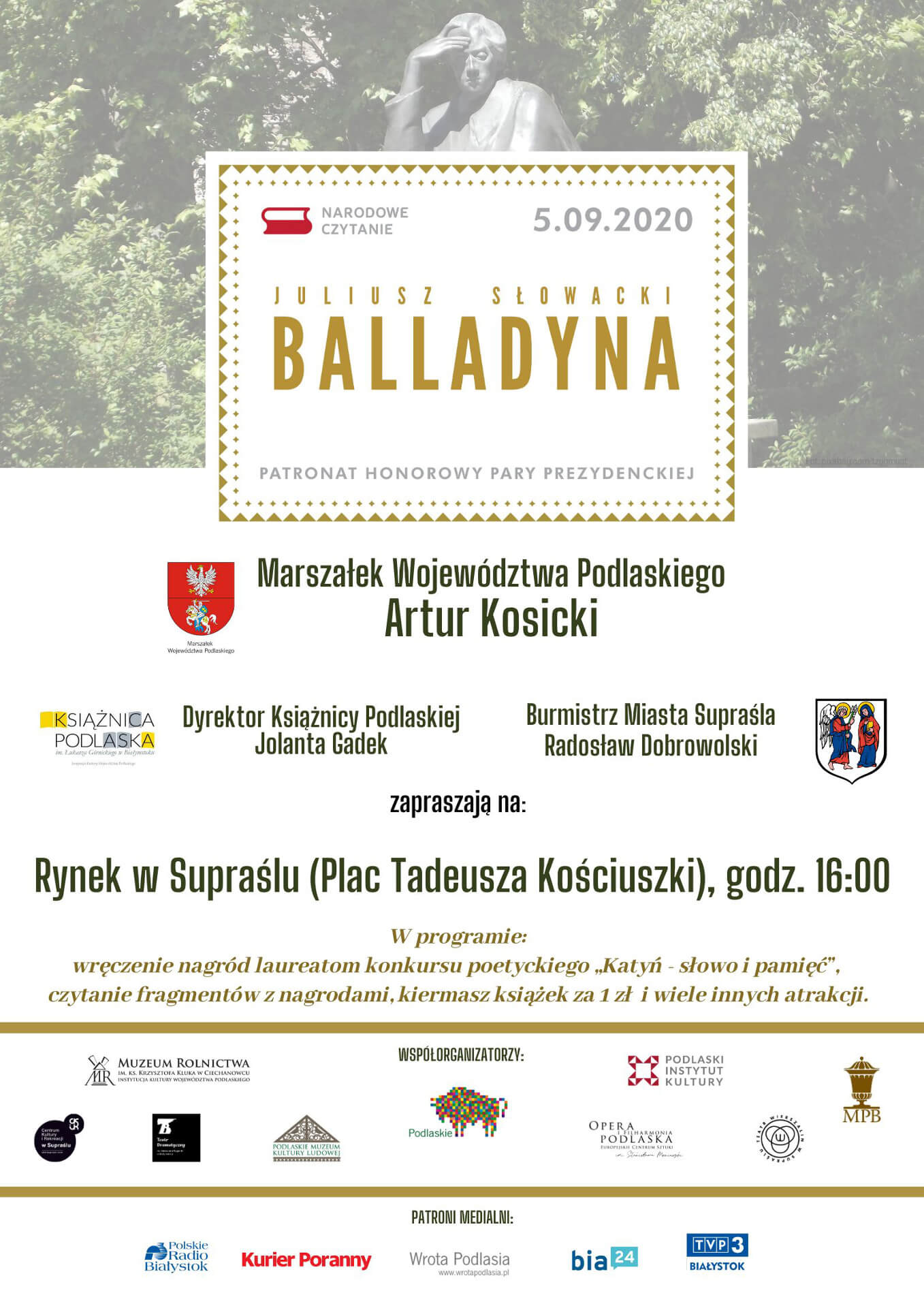 Książka za złotówkę i nagrody dla czytających - Narodowe Czytanie 2020