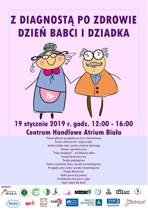 Akcja profilaktyczna "Z Diagnostą po zdrowie. Dzień Babci i Dziadka"
