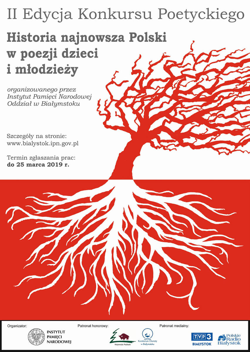 II edycja Konkursu "Historia najnowsza Polski w poezji dzieci i młodzieży"