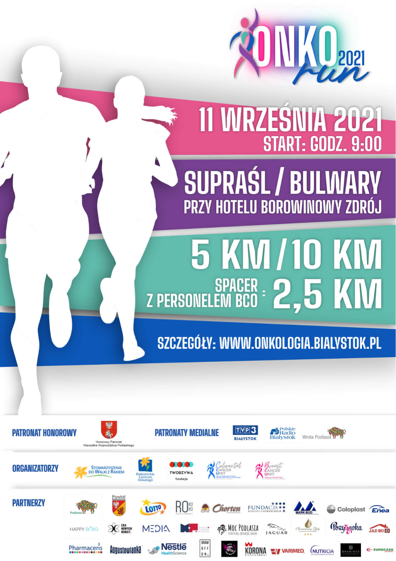 OnkoRun 2021 w Supraślu