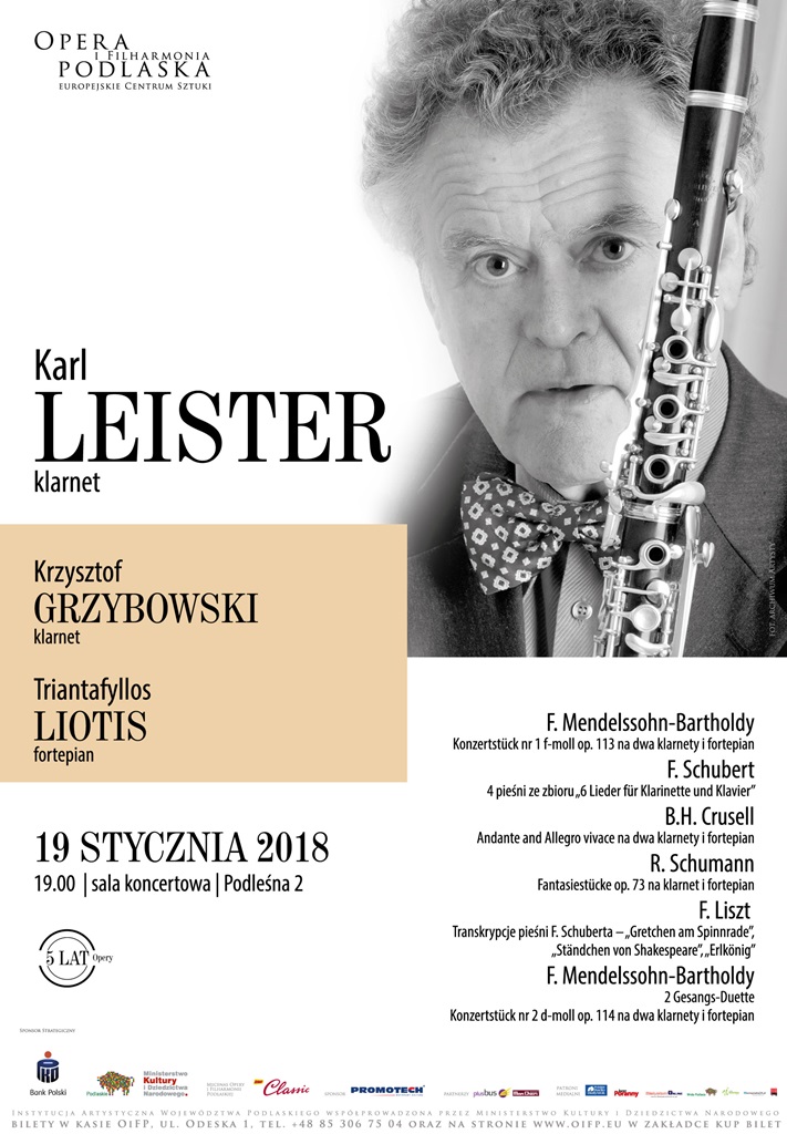 Koncert kameralny na dwa klarnety i fortepian w OiFP