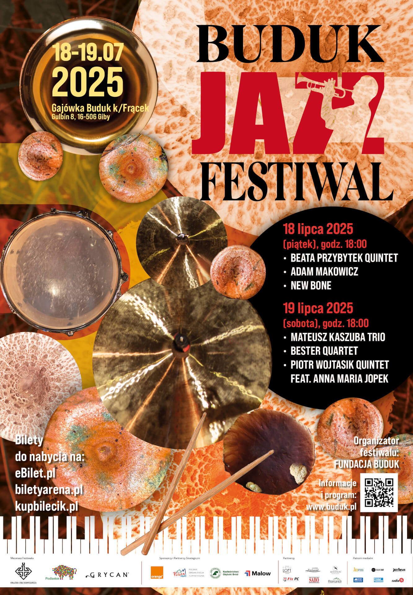 Buduk Jazz Festiwal 2025 zagra w lipcu w sercu Puszczy Augustowskiej