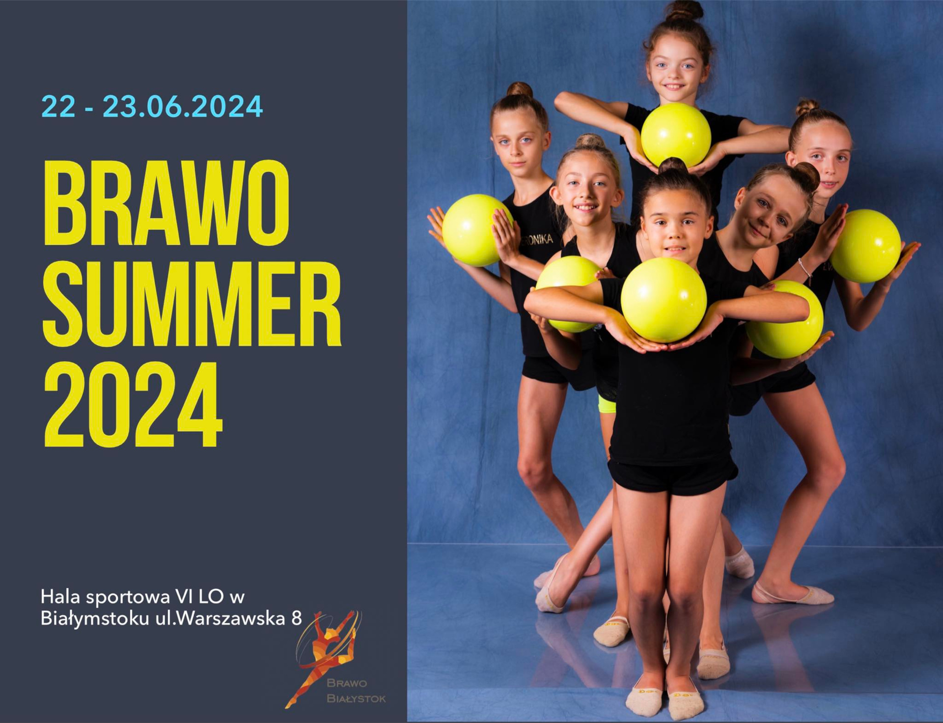 BRAWO Summer Cup 2024 - zawody i pokazy gimnastyki artystycznej