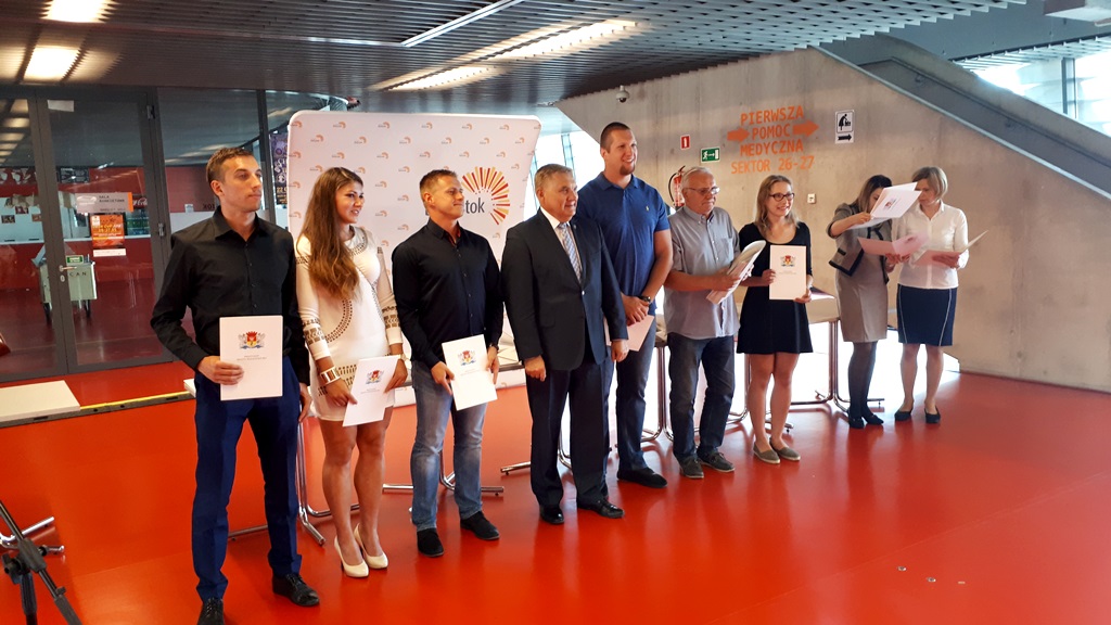 Zawodnicy białostockich klubów otrzymali stypendia sportowe