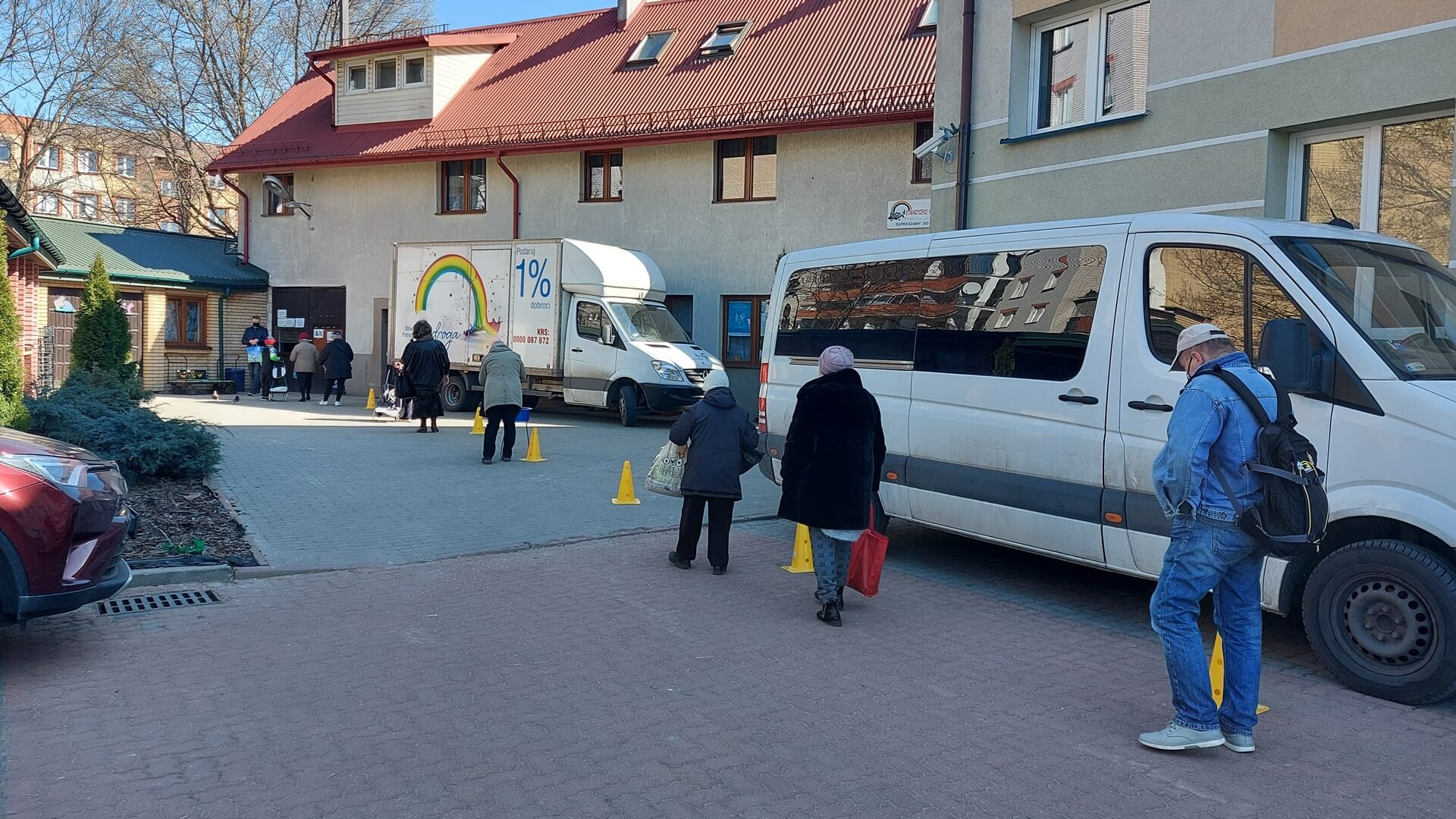 Białostockie Stowarzyszenie "Droga" rozdało świąteczne paczki