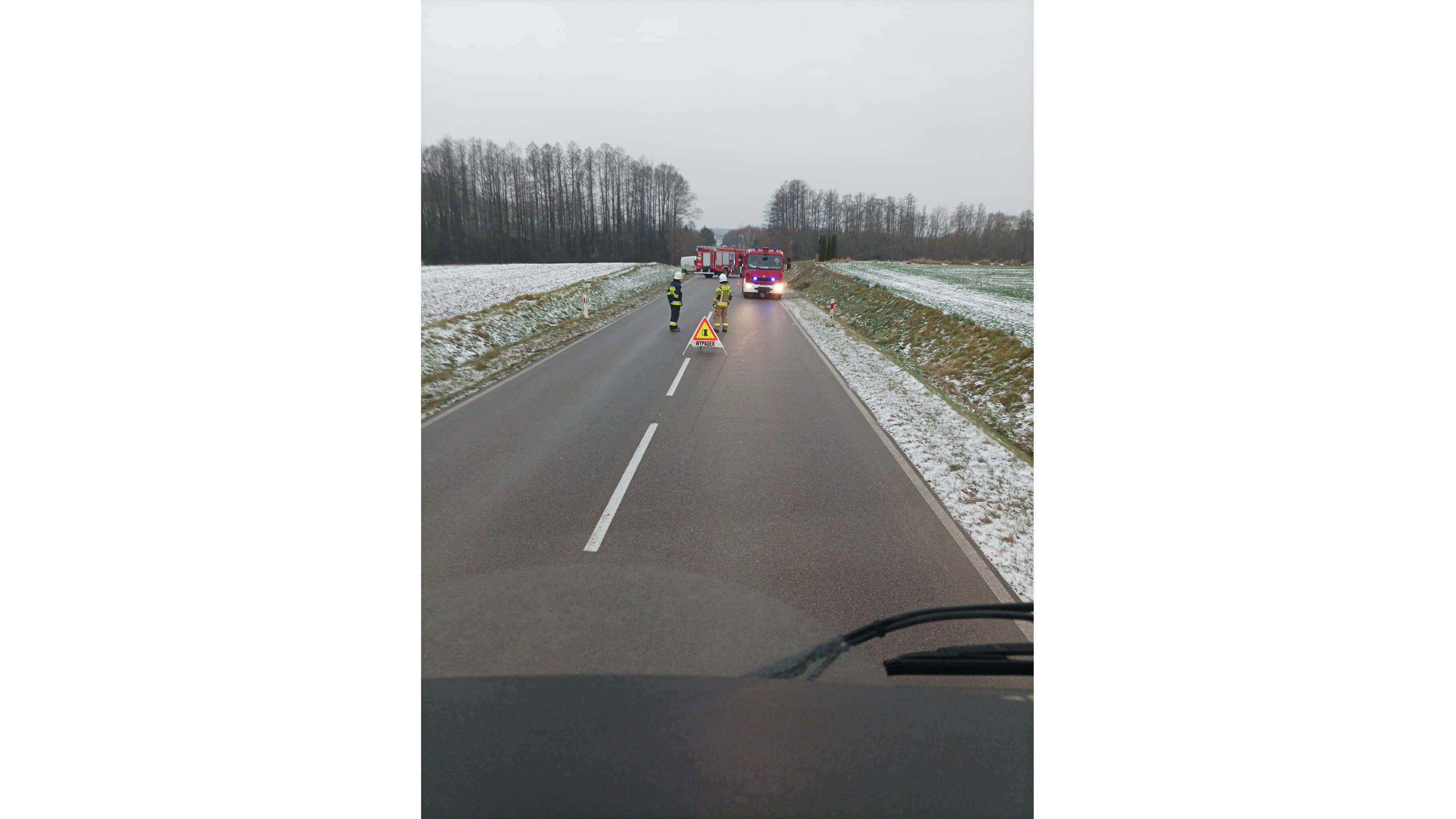 Wypadek na trasie z Korycina do Janowa - jedna osoba ranna