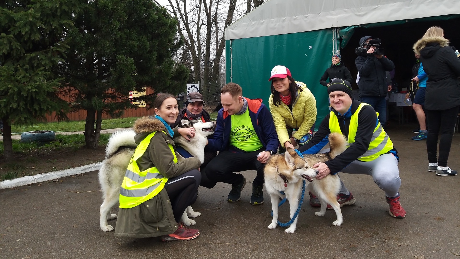 Akcja PSIEBiegi w białostockim Schronisku dla Zwierząt