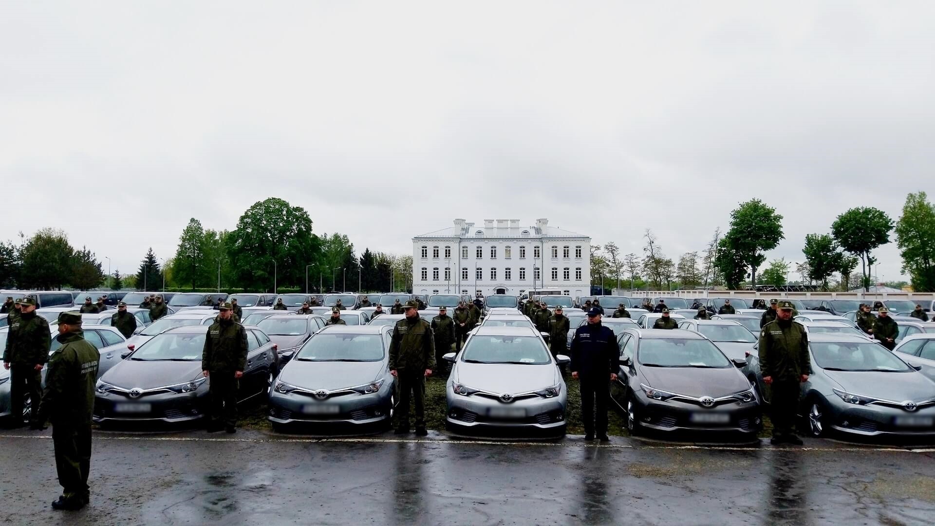 Straż graniczna otrzymała nowe samochody