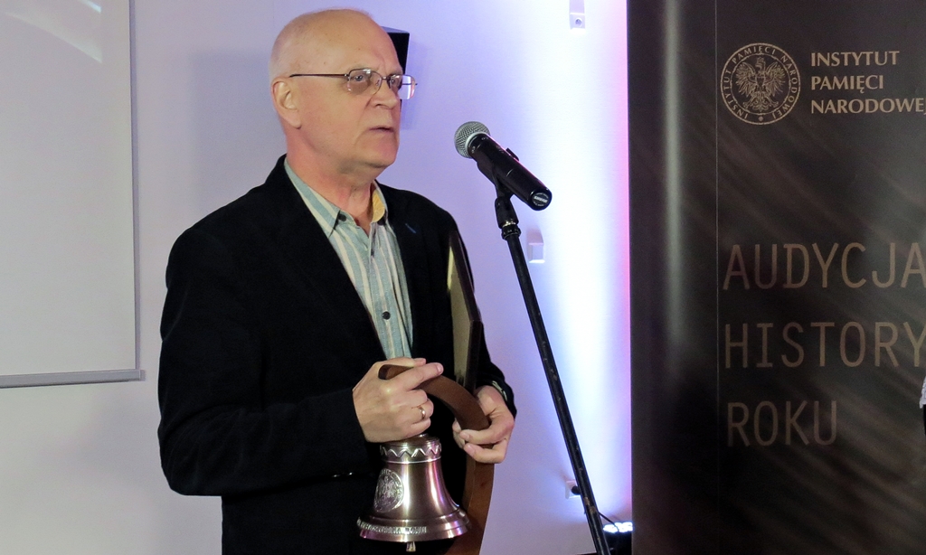 Nasz reportażysta Jan Smyk z nagrodą za Najlepszą Audycję Historyczną Roku