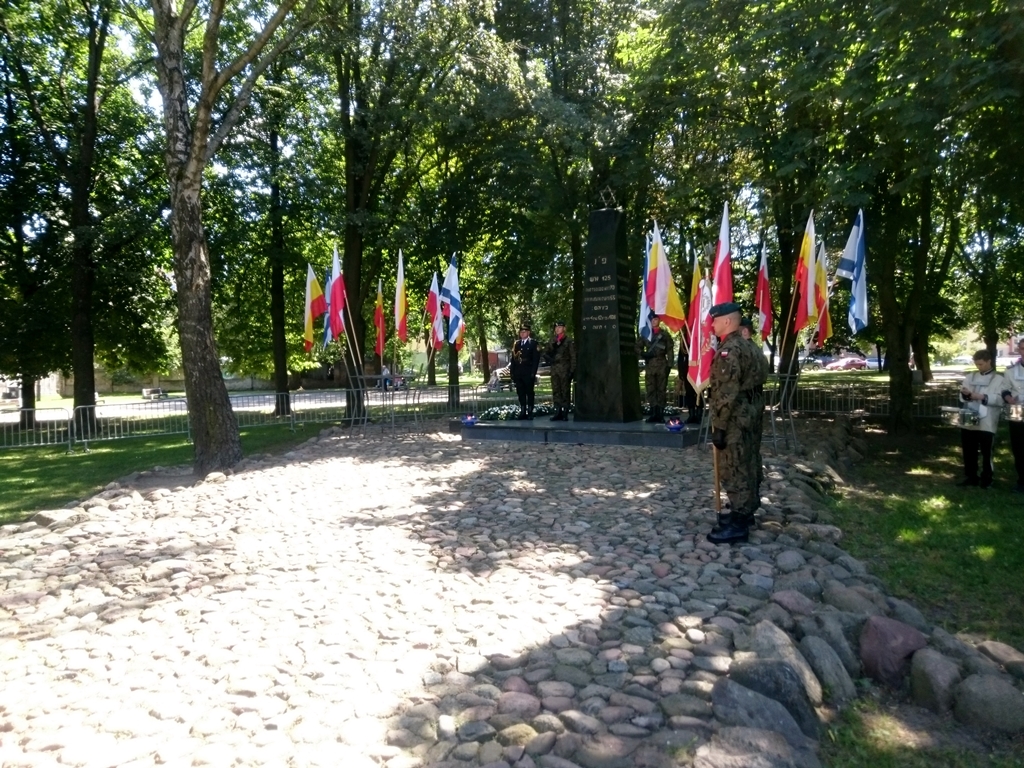 Uroczystość z okazji 74. rocznicy wybuchu powstania w getcie białostockim
