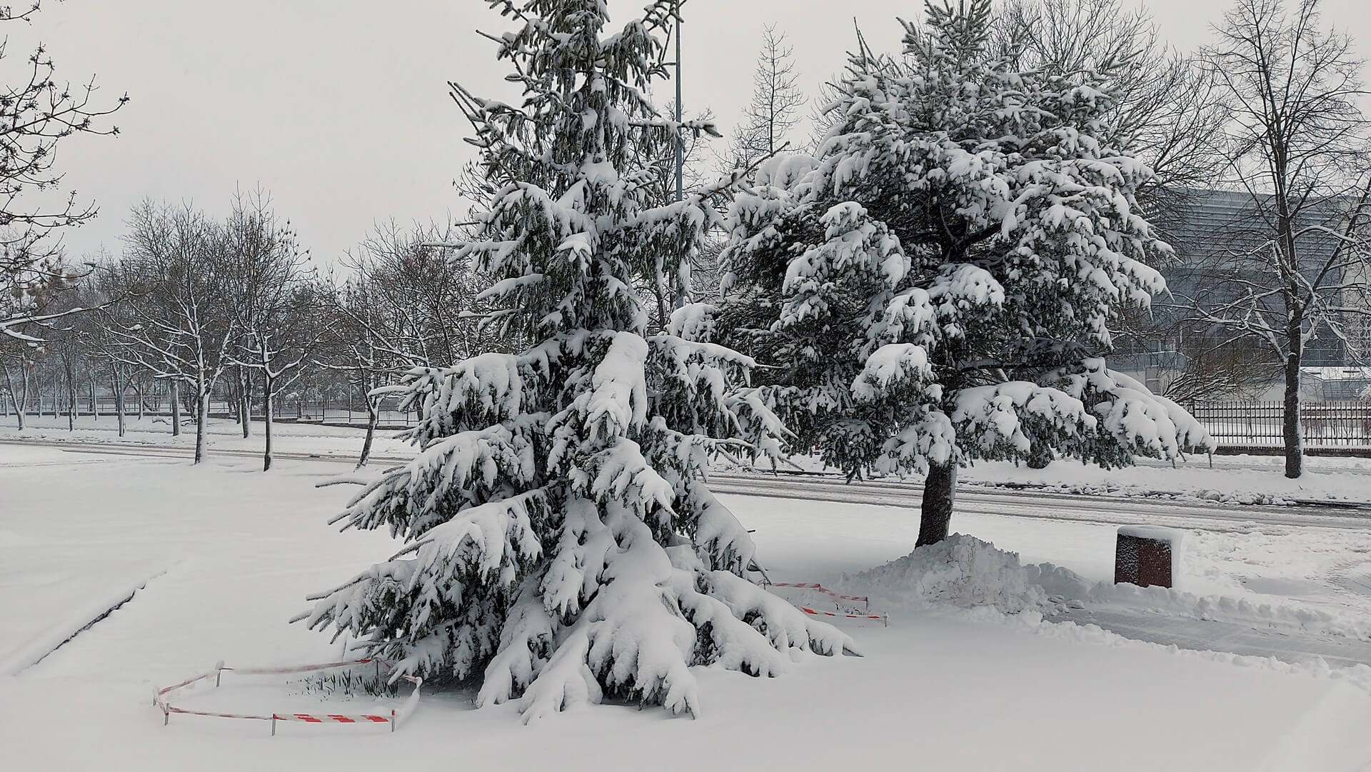 Zima w kwietniu - w Podlaskiem spadło nawet kilkanaście centymetrów śniegu