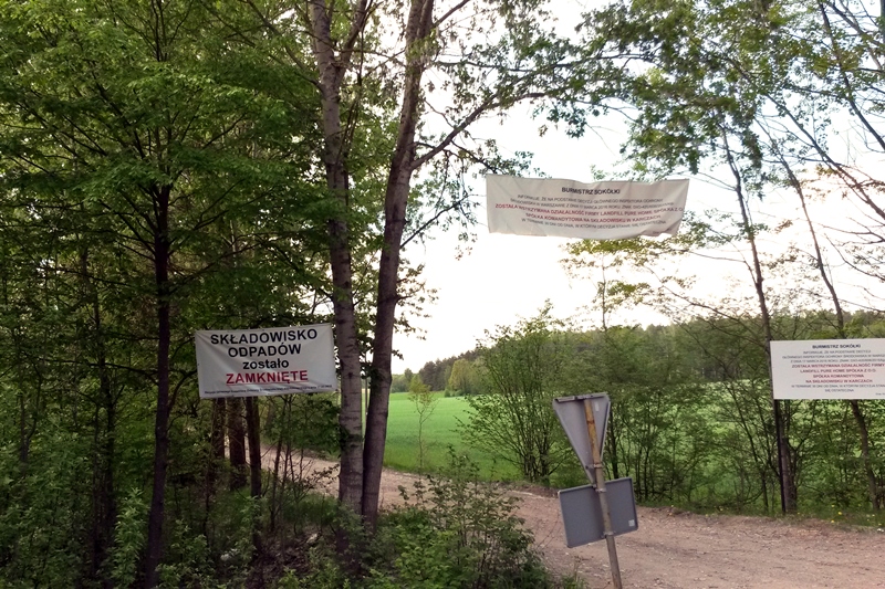 Sprawa wysypiska w Karczach wciąż bulwersuje mieszkańców Sokółki