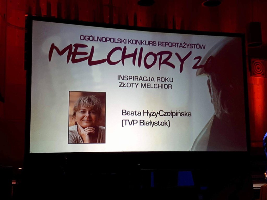 Beata Hyży-Czołpińska nagrodzona "Złotym Melchiorem" w kategorii Inspiracja Roku