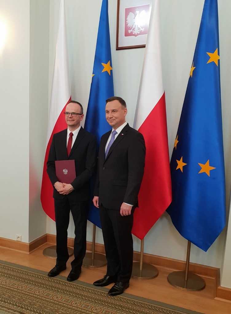 Rektor UwB odebrał nominację profesorską