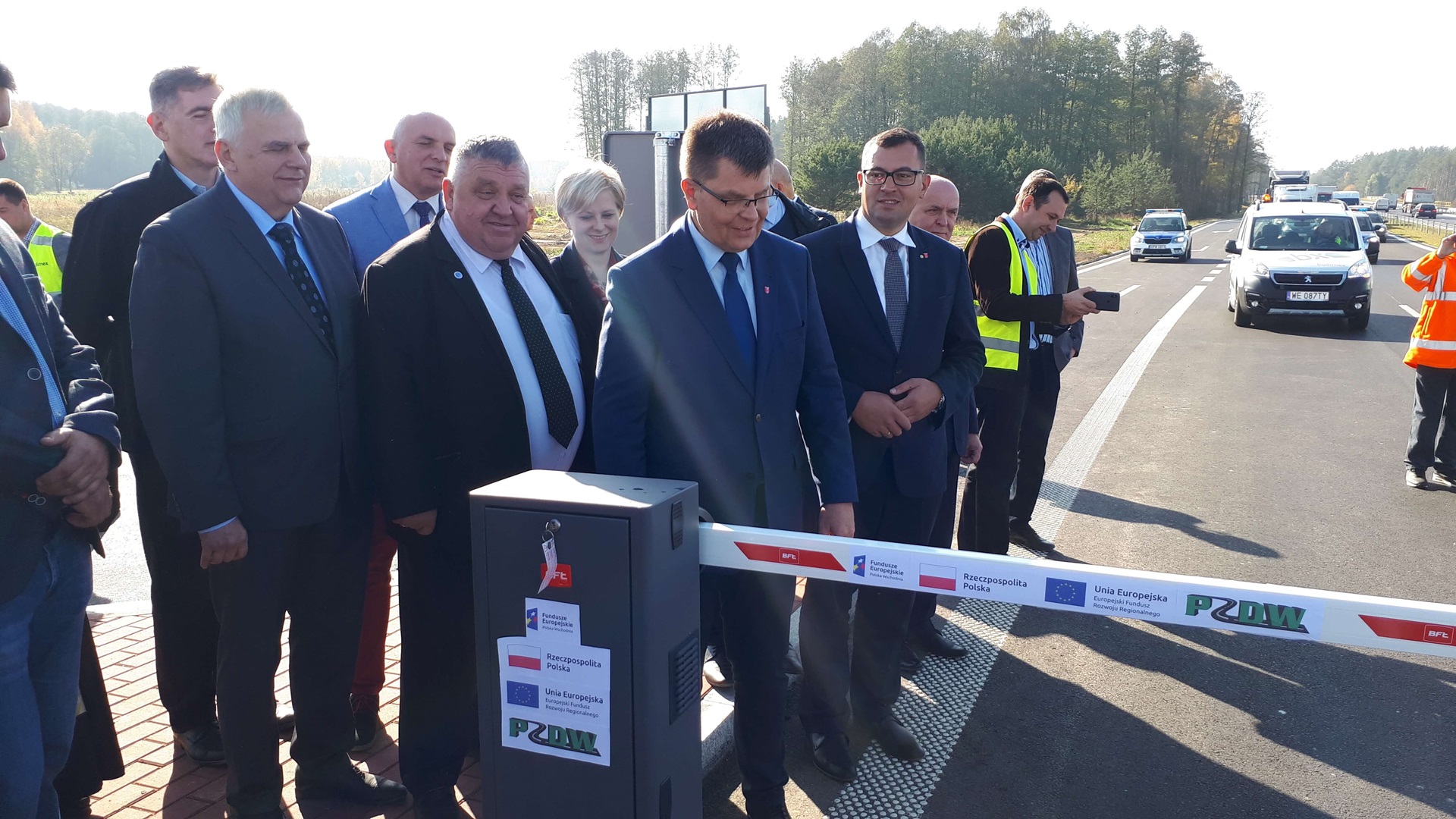 Można już korzystać z wyremontowanej drogi z Białegostoku w kierunku Łap