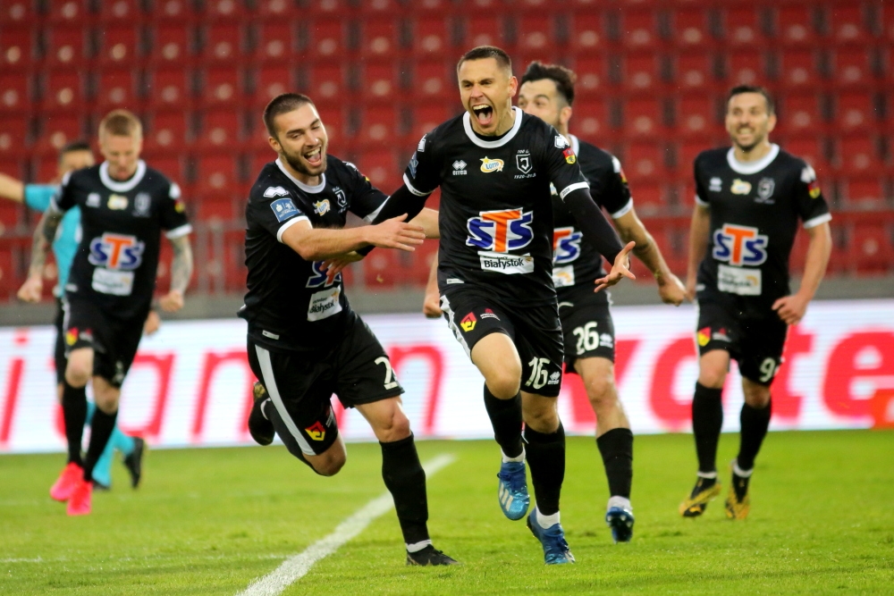 Przemysław Mystkowski zapewnił wygraną Jagiellonii w Krakowie