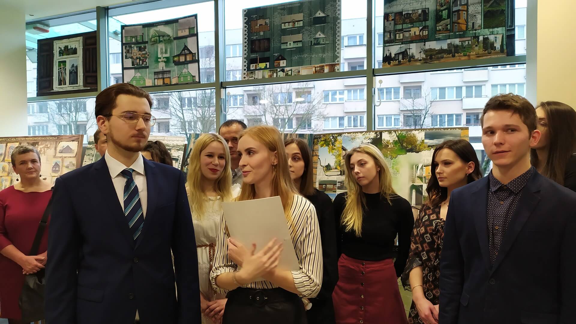 Studenci Politechniki Białostockiej przygotowali wystawę o dawnej Suchowoli