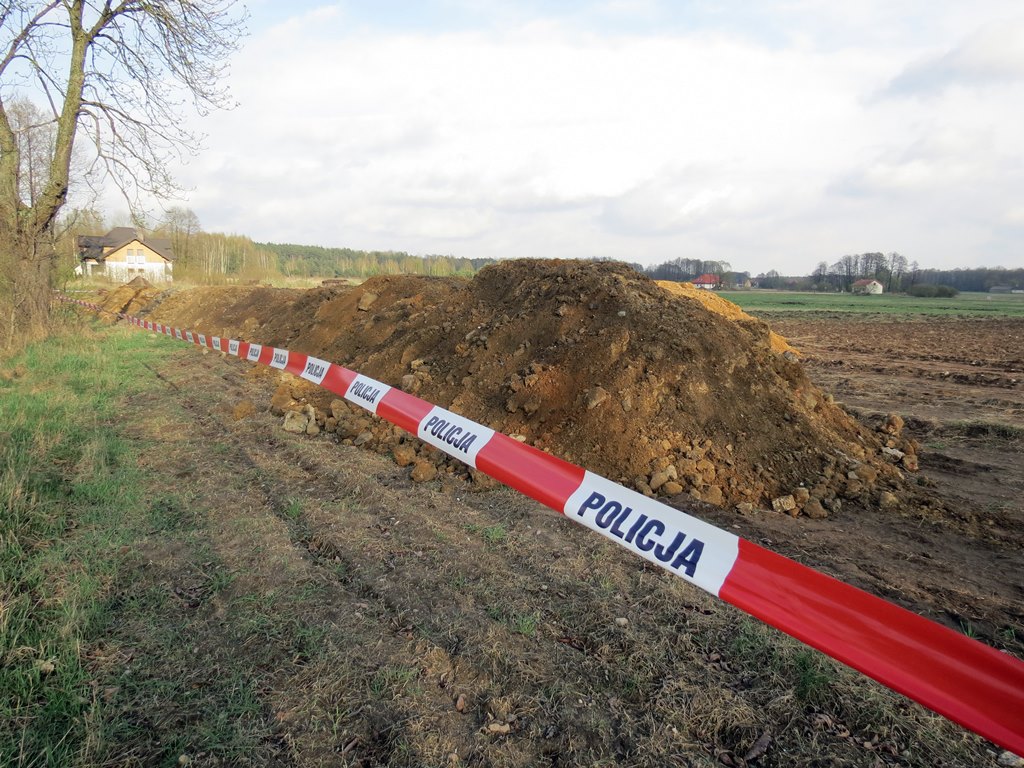 Ludzkie szczątki z budowy przy białostockim Areszcie Śledczym trafiły na prywatne działki