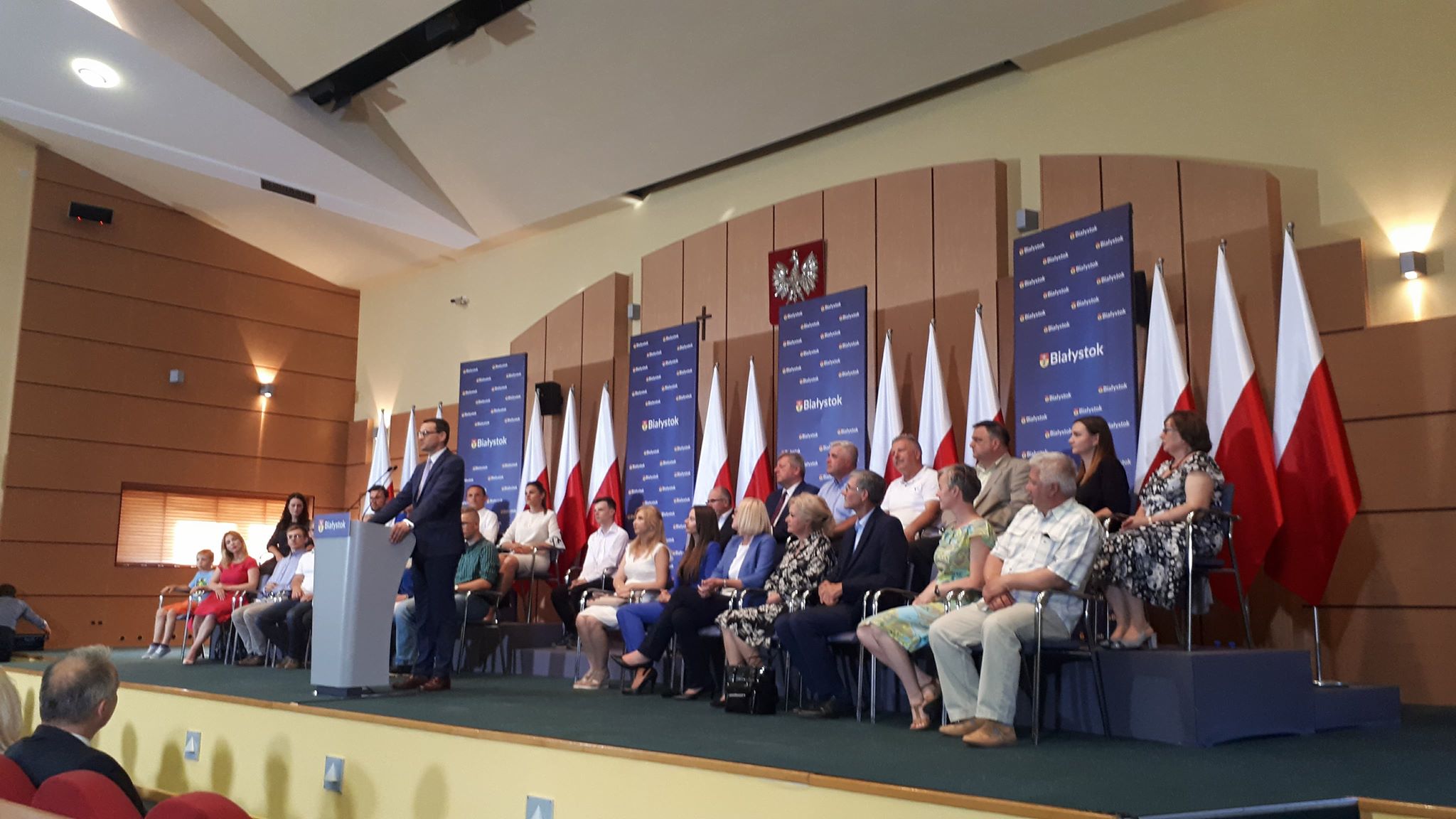 Wizyta premiera Mateusza Morawieckiego w Białymstoku