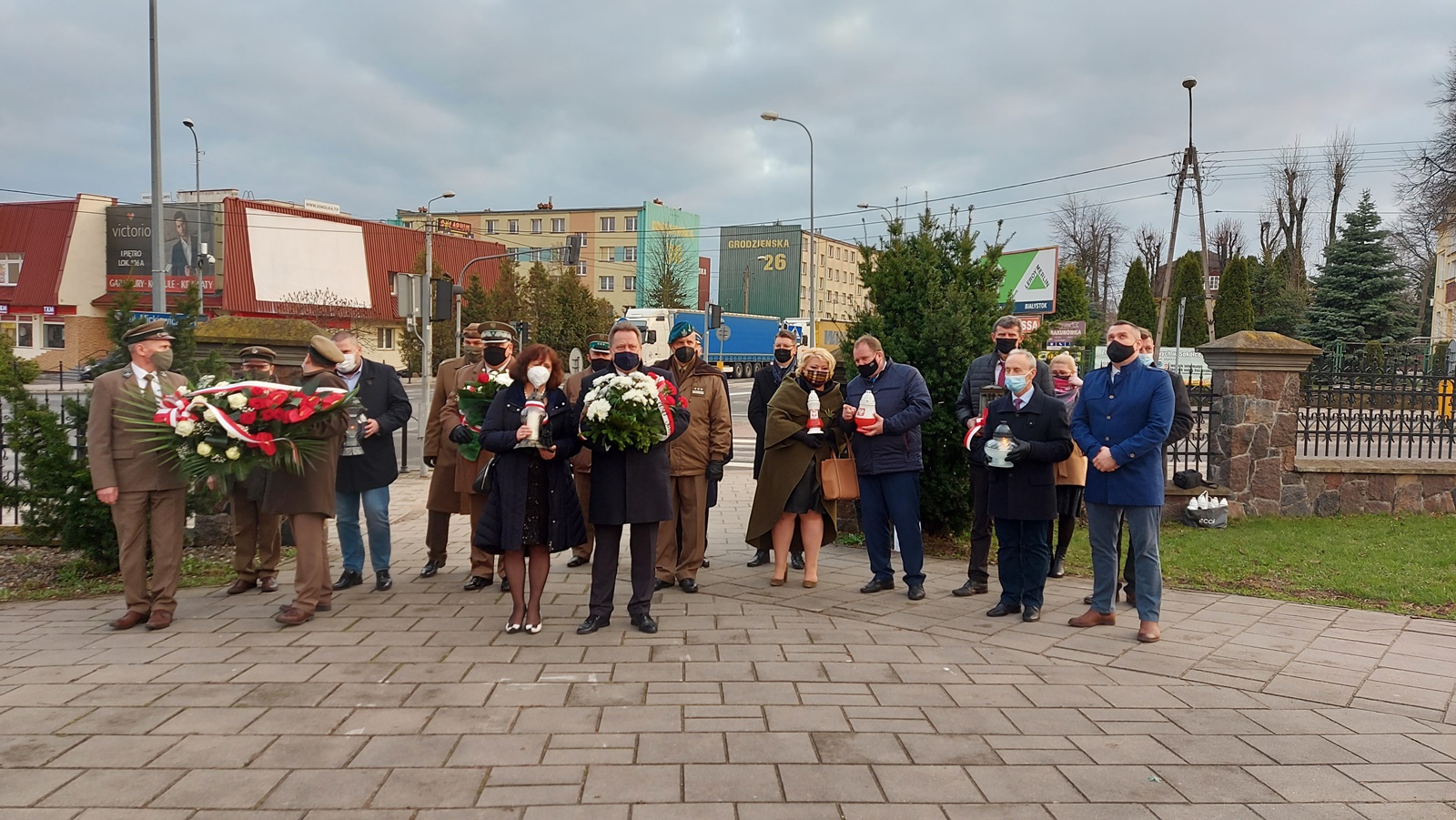 W Sokółce uczczono pamięć ofiar zbrodni katyńskiej, katastrofy smoleńskiej, a także walczących w obronie miasta