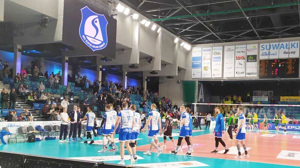 Były emocje, ale nie ma punktów - Ślepsk Malow Suwałki przegrywa z Wartą Zawiercie 0:3