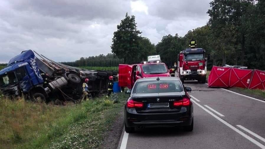 W wypadku na DK66 Brańsk - Bielsk Podlaski zginęła jedna osoba