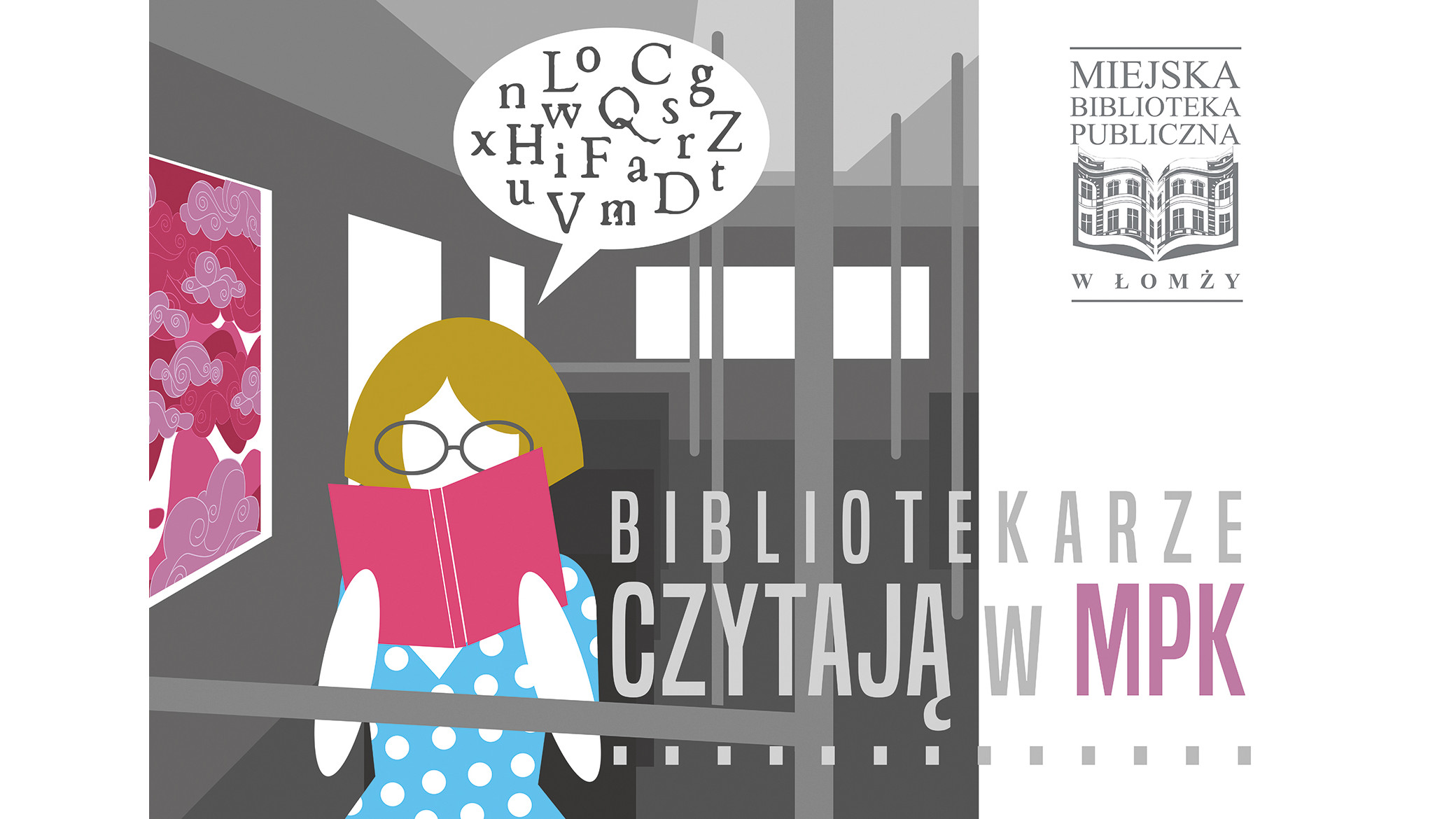 Łomżyńscy bibliotekarze czytają w MPK - tym razem Balladynę